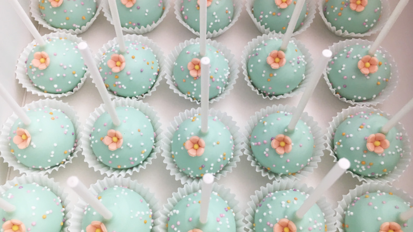 Selbstgemachte Baby Cupcakes